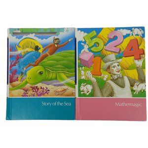 Vintage 1996 Childcraft How And Why Library Story Of The Sea Mathemagic Lot Of 2